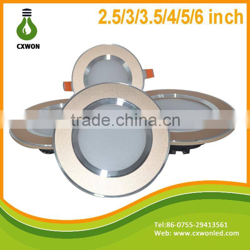 Great high quality 5w led ceiling lamps shenzhen manufacturer 100mm cut out good heat dissipation led downlight
