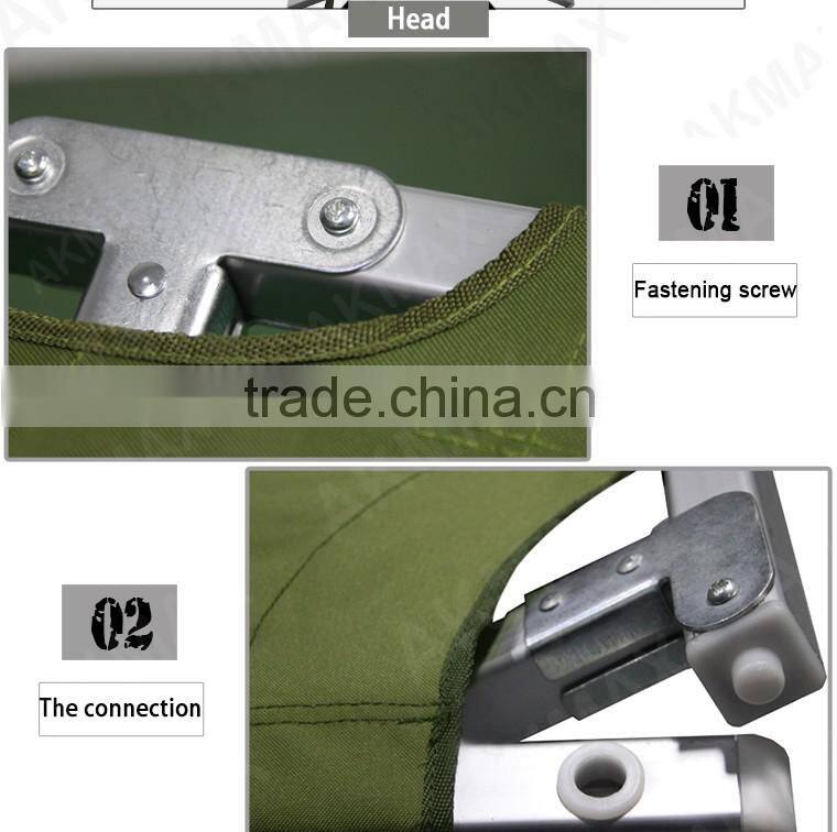 Portable army folding bed outdoor bed