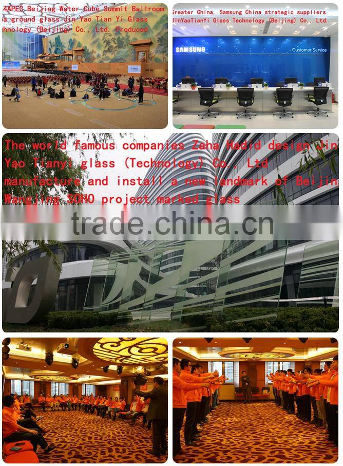 High Quality shower enclosure acid glass