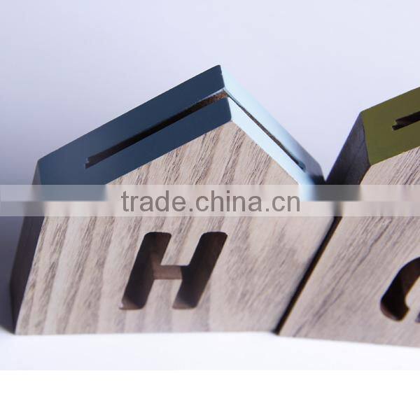 2014 new design house shaped photo frame