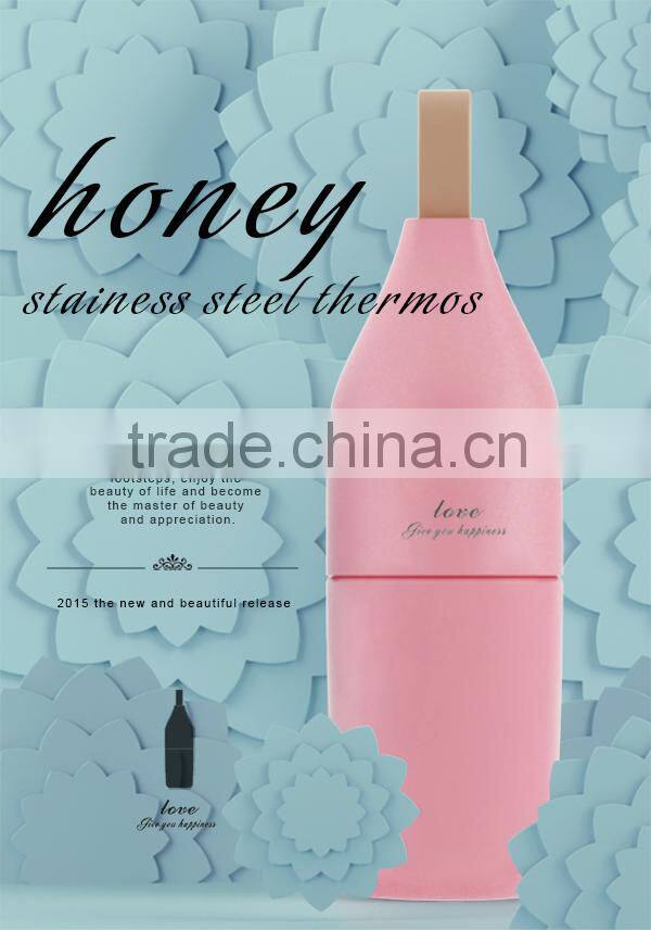 Promotional ss vacuum outdoor hot and cold bottle tumbler