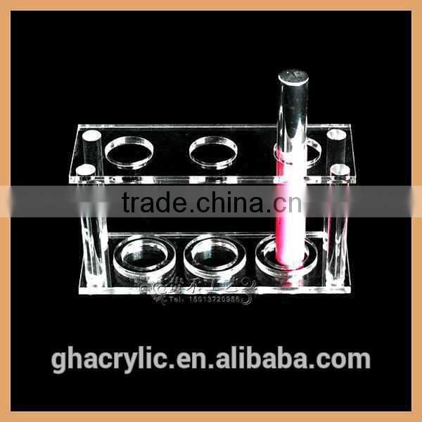 High quality products in plexiglass beauty small commerial display shelf