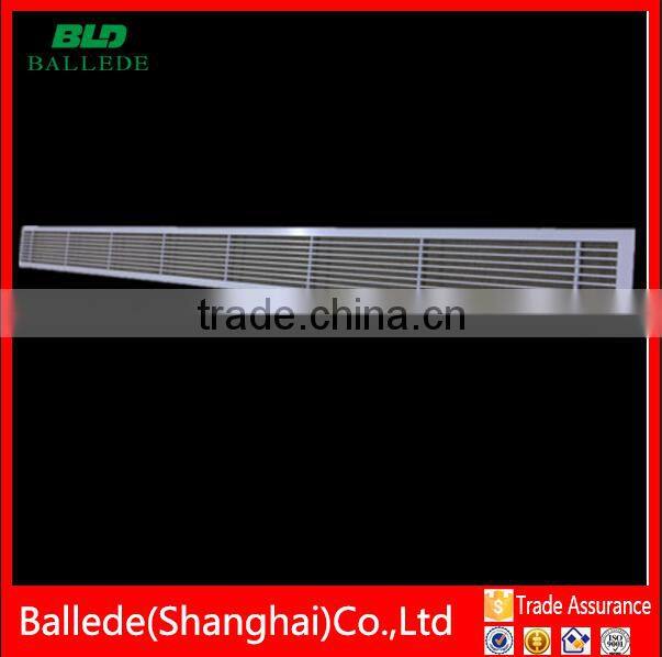 high quality powder coated aluminum air conditioning linear slot diffuser