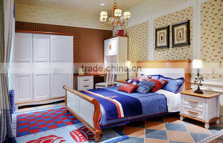 Cheap single Bed for sale cute wooden bedroom forniture for kids,funny sets ,SP-BC007L