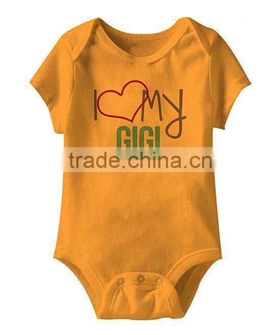 Hot sale100%Cotton baby animal rompers short sleeve onesie