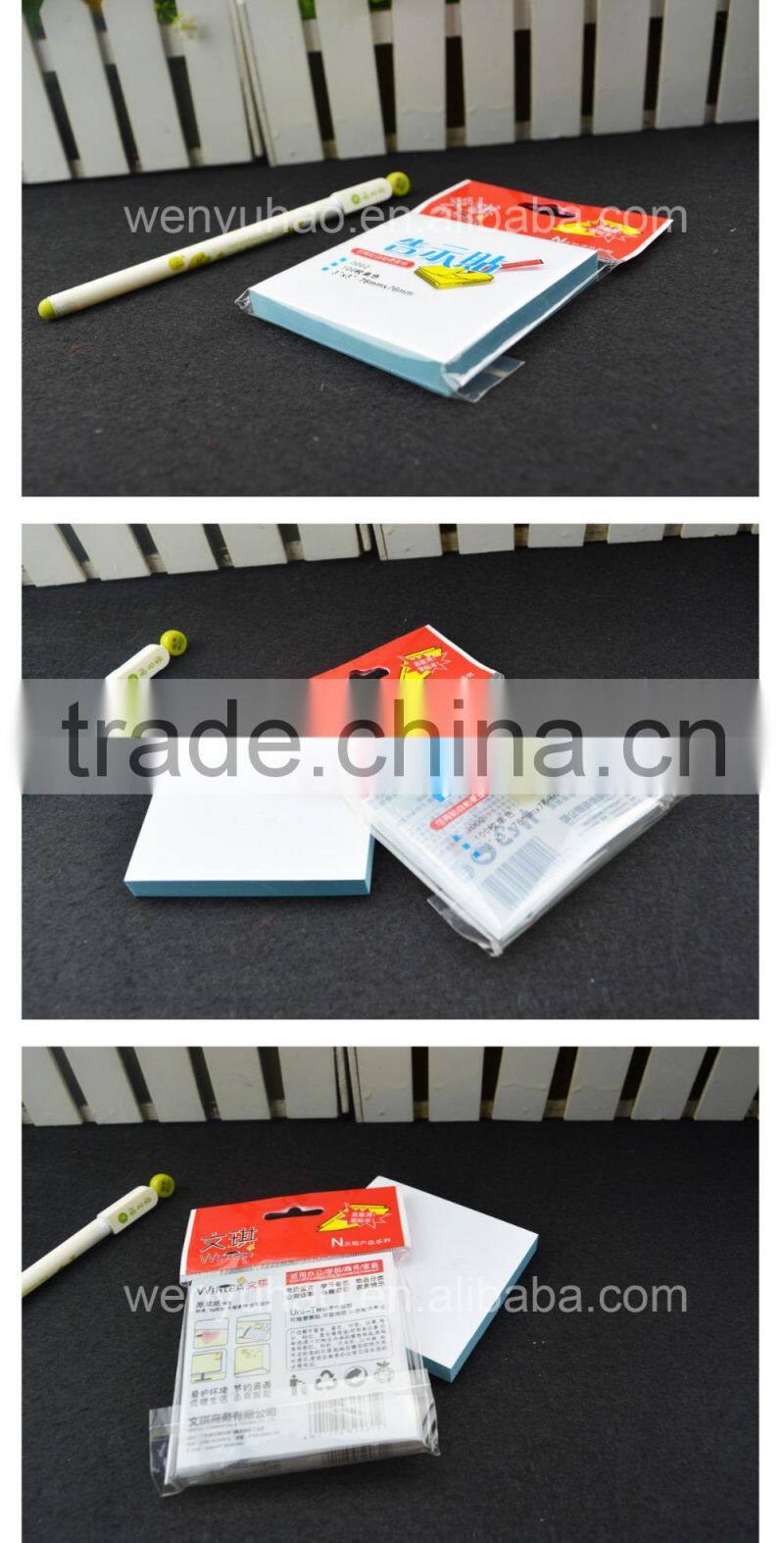 9x12 cm fashion adhesive strip header opp bag pack