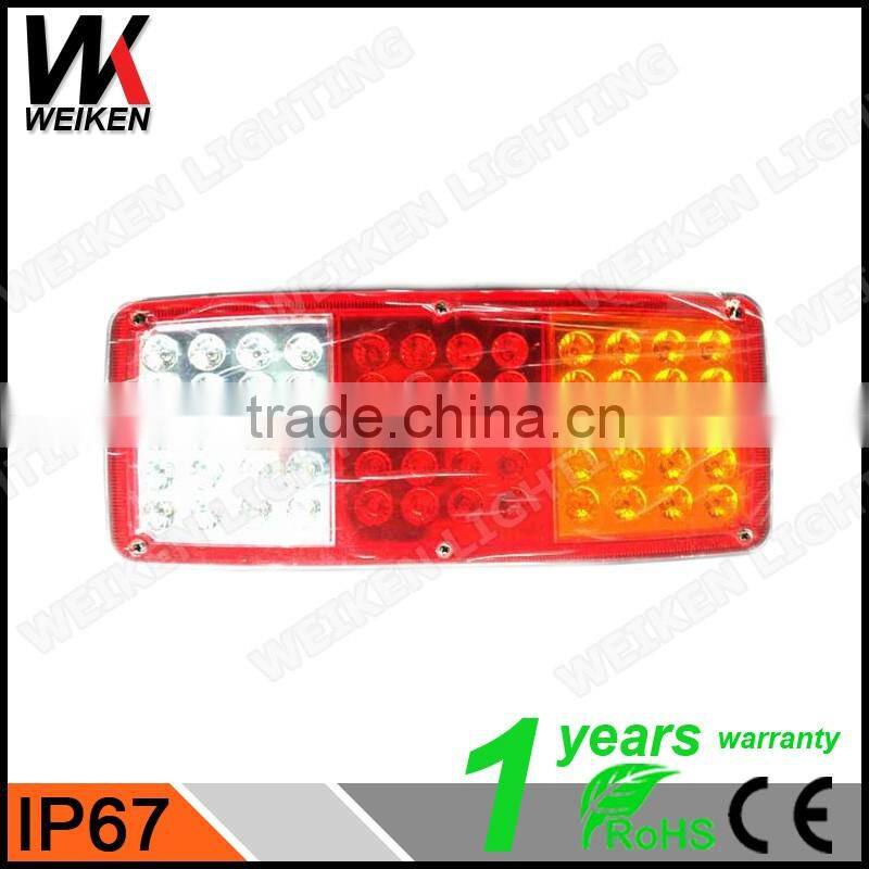 WEIKEN Automobile truck accessories car spare parts led ranger tail light led rear light