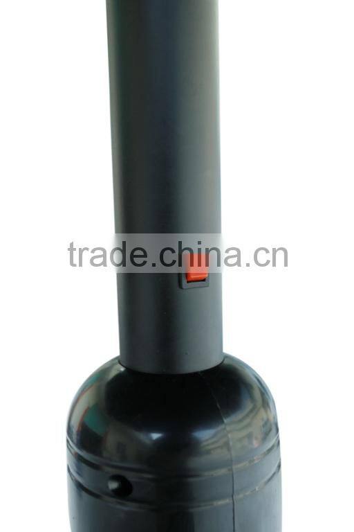 Leisure outdoor solar patio umbrella with 24 led lights handle crank and USB charger