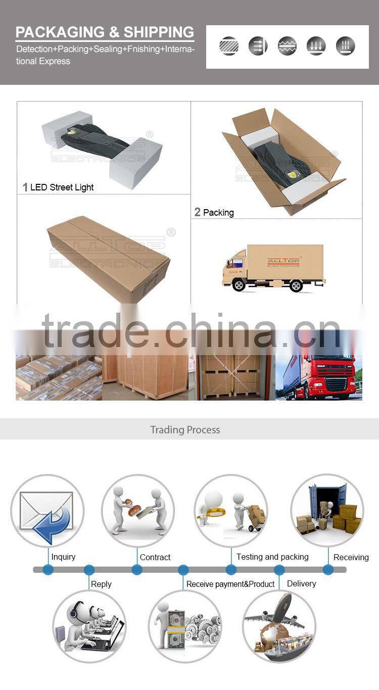 5 Year warranty IP67 Waterproof bridgelux cob 150w ce led street light