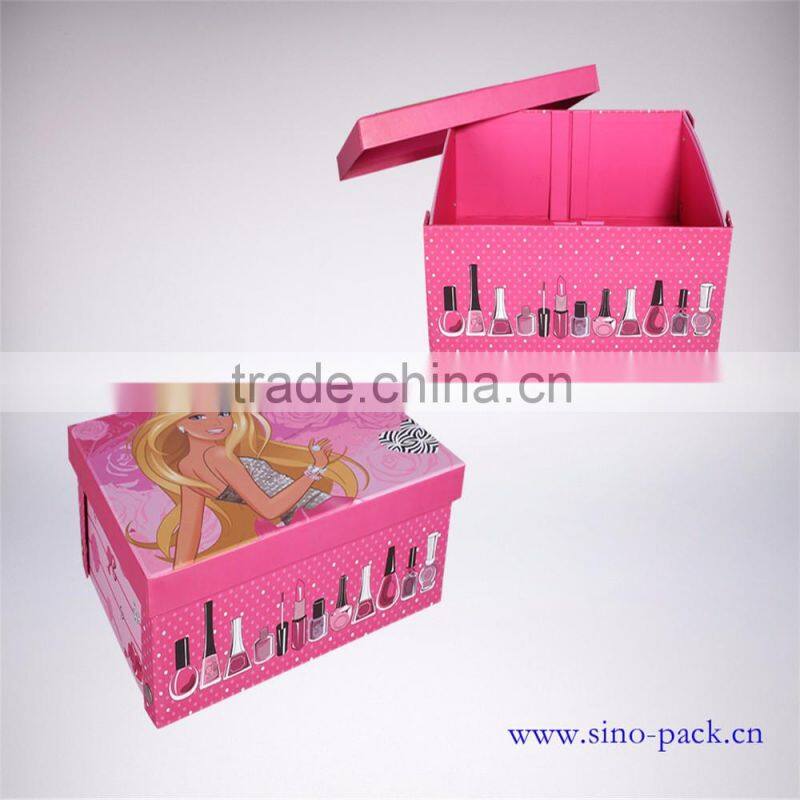 accept custom order make up cosmetics gift packaging box