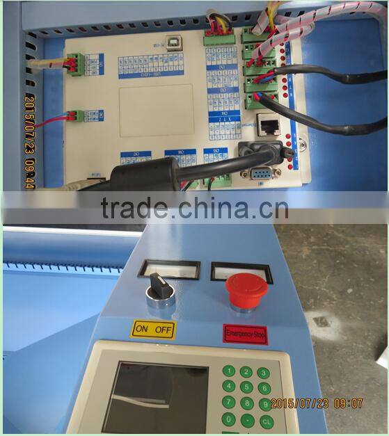 1mm stainless steel cutting with 150w reci laser machine G1612