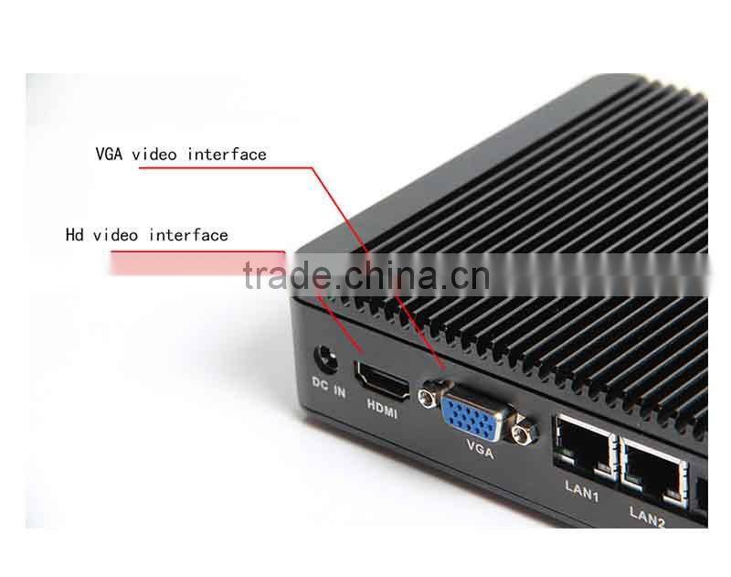 Low Price X29-J1900 Celeron Quad Core Thin Mini Itx Fanless i3 Fanless Desktop PC Support MIC 2G RAM 500G HDD