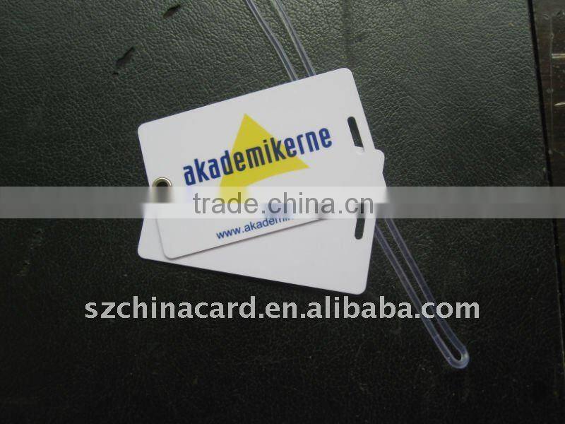 High quality! Best selling product PVC card plastic luggage tag