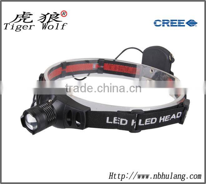 Super Bright rechargeable High power LED Headlamp Aluminum LED headlight