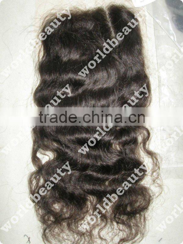 virgin brazilian wavy lace closure