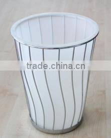 Factory price mini waste bin , metal trash can, office garbage holder(