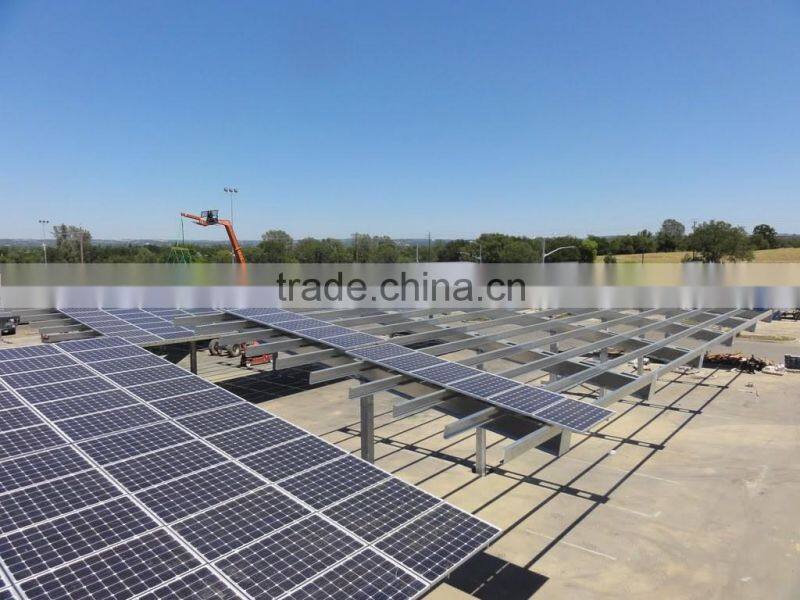 aluminum frame for pv solar module galvanized poles for carport