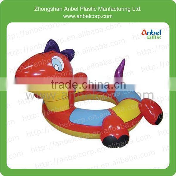 dragon shape Inflatable Swim Ring Kids Children Child Fun Toy swim train