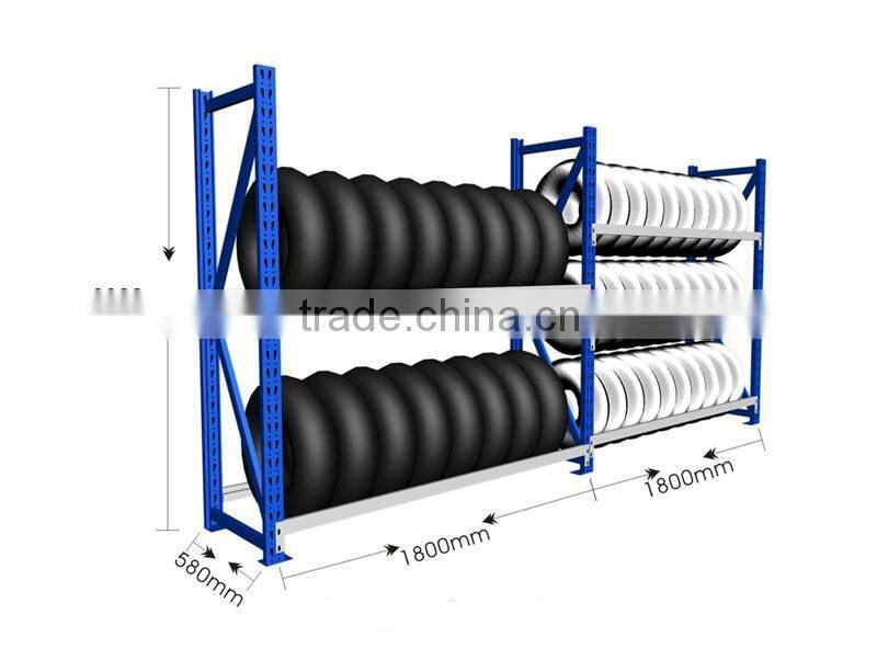 JT Warehouse stacking truck tire storage rack
