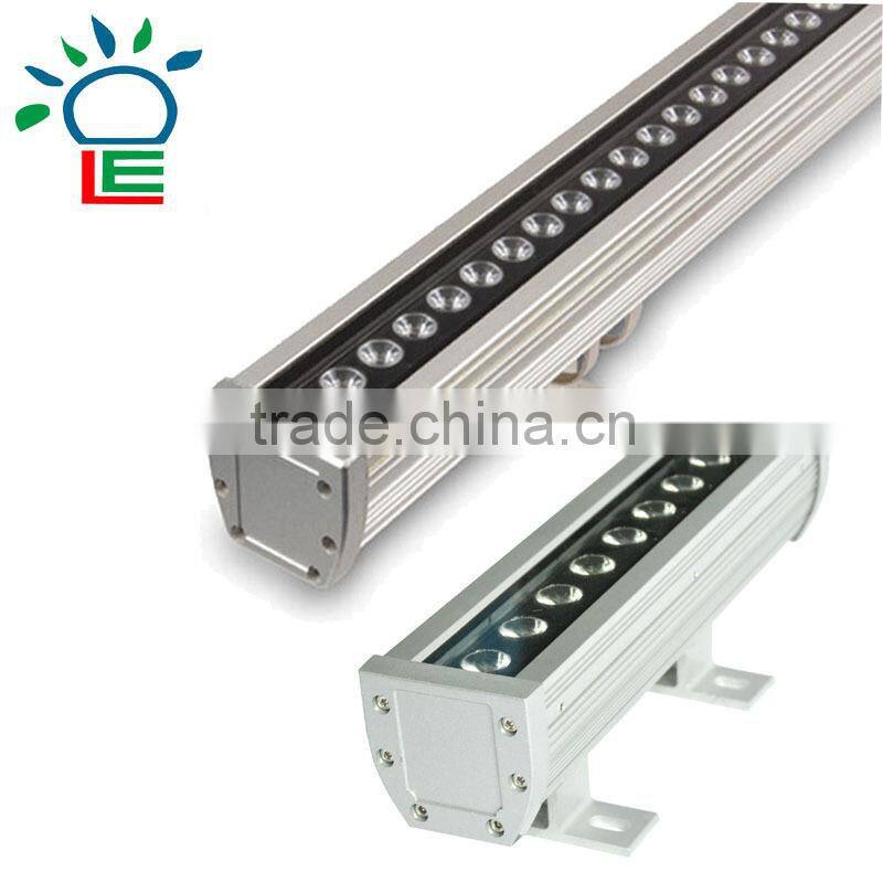 CE ROHS approved 18w outdoor rgb led wall washer lighting