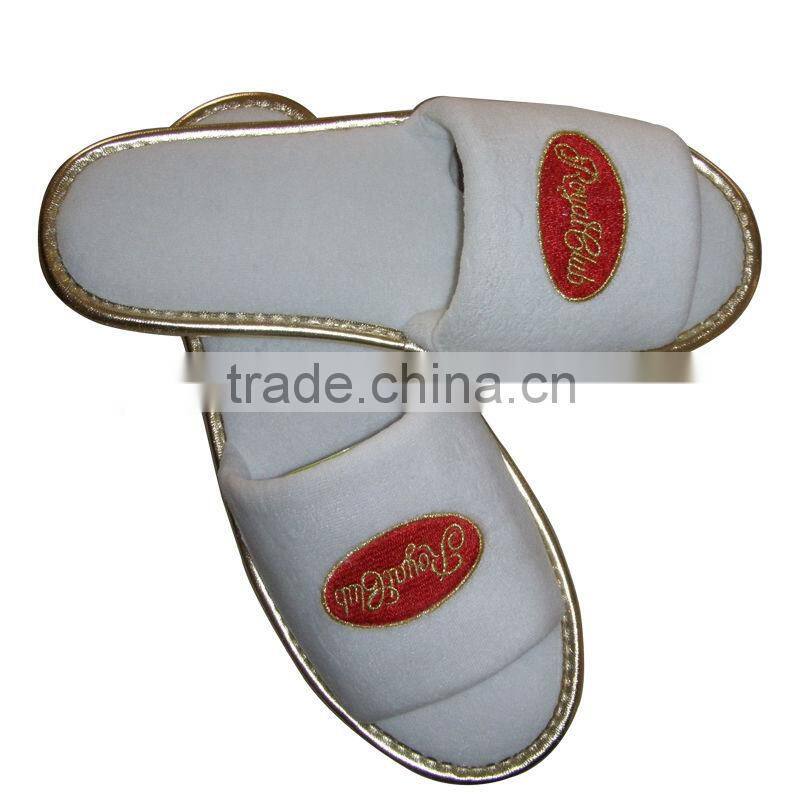 hotel bathroom velour slipper