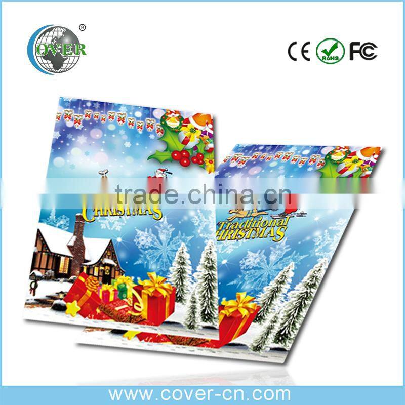 2015 christmas greeting card/music themed christmas cards/custom musical greeting card
