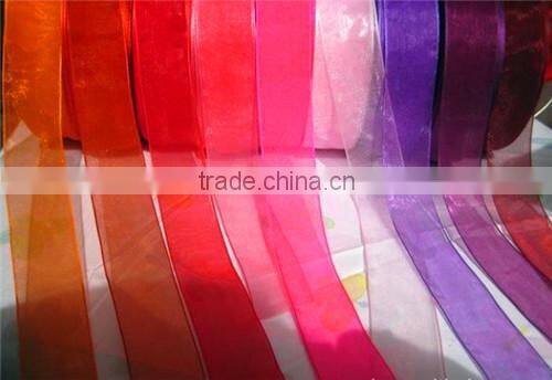 Colorful Nylon Organza Ribbon for Wedding Decoration