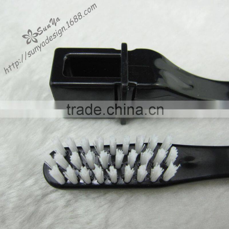 Small size crystal nail cleaning brush set