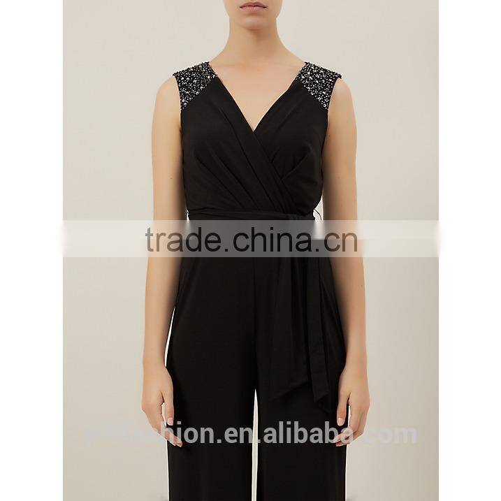 effortless elegance Beaded Jumpsuit cheap china wholesale clothing jumpsuit woman