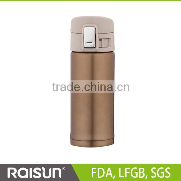 high vacuum double wall stainless steel iterracotta water jug350ML