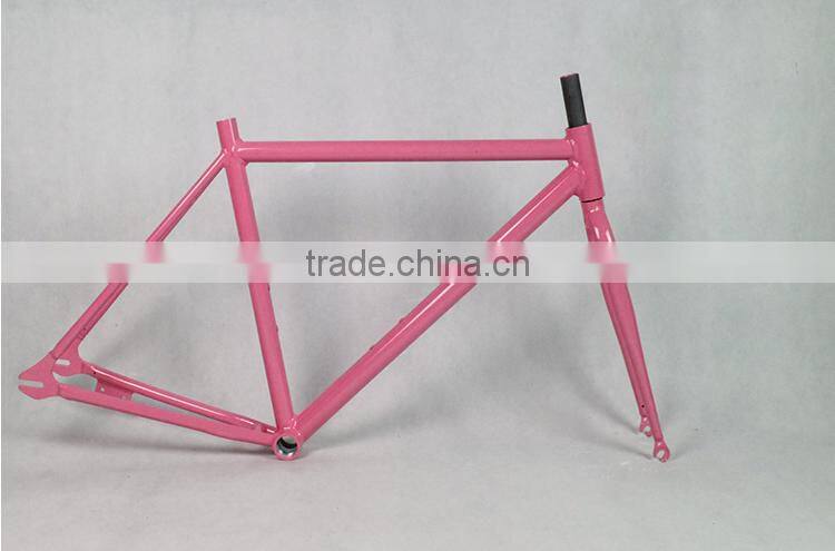 raw bicycle frame bicycle frame and fork steel material frame and fork made in china KB-Z-068