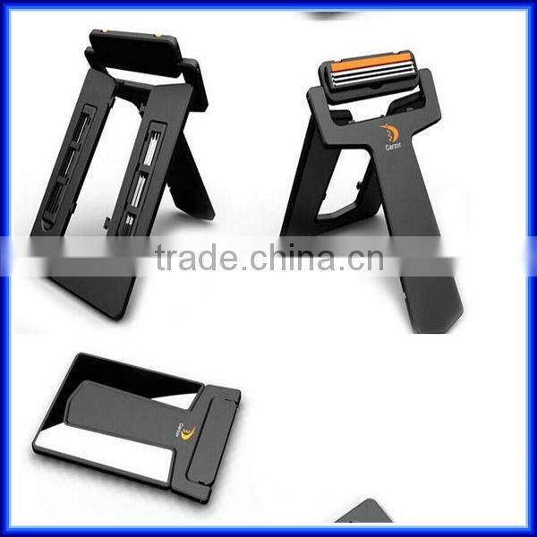 New mini design credit card Pocket razor with Mirror