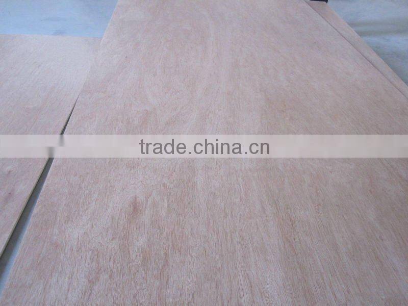 915x1830MM door skin plywood sheet, Okoume door plywood, well finished face