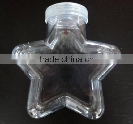 wholesale glass jars lids with star shape