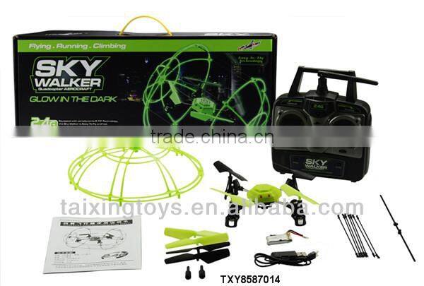 2.4G 4CH R/C Quadcopter Four Axis Aircraft UFO Flying Ball with Gyro Toys