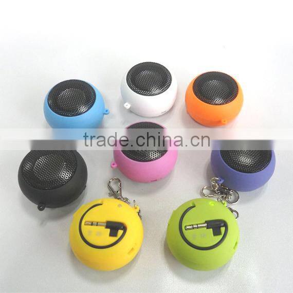 2016 HOT sell Hamburger Mini fashional Speaker for Laptop Computer iPod iPhone with 3.5 mm jack