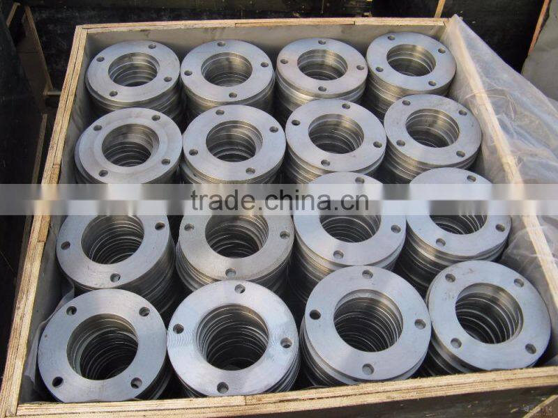 Titanium welding flange