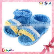 Hot Sale Soft Comfortable Hand Crochet Baby Shoes Plumex Naturata Knitted Shoes
