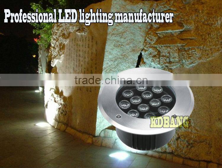 High power waterproof IP67 LED 12w underground lamp