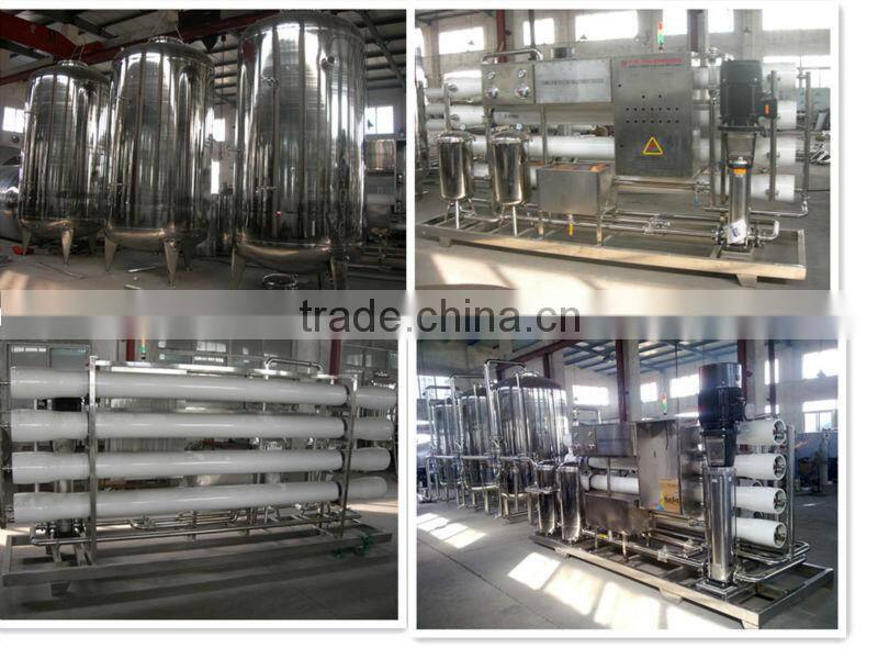 Fully automatic 20000L/H ro drinking mineral water treatment machine