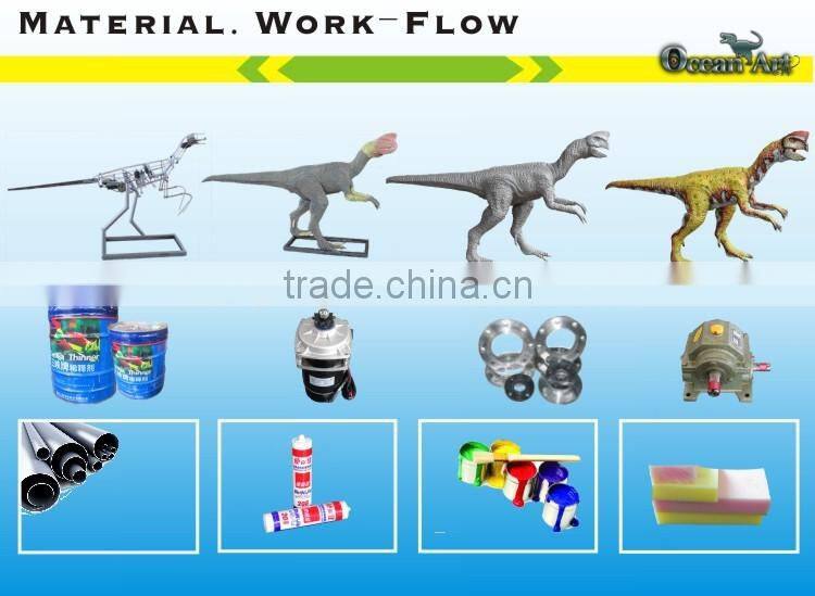 Life size statue t-rex animatronic dinosaur trade assurance