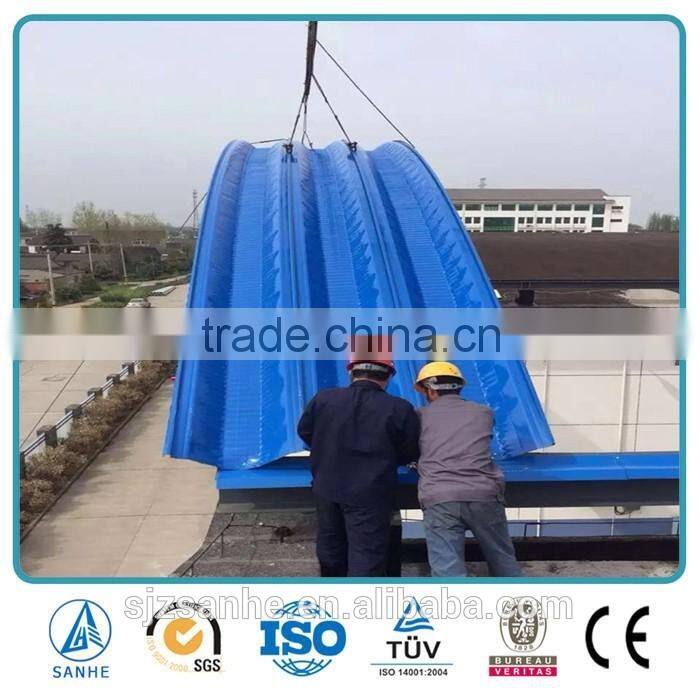 Colored steel roof panels