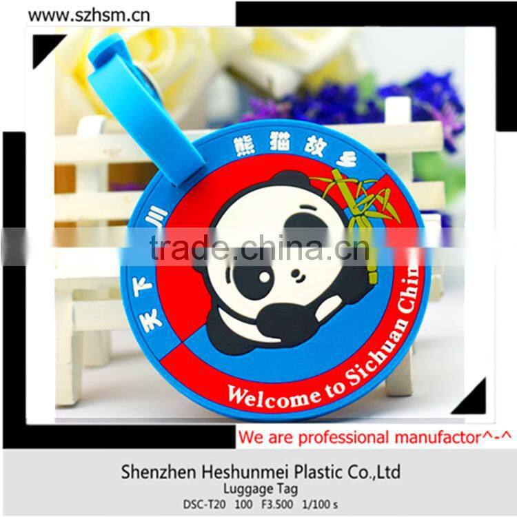 Wholesale Plastic Cheap luggage tag printing