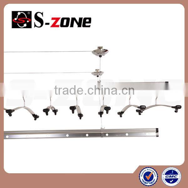 Metal Pretty garment lifting clothes drying rack with apple shape