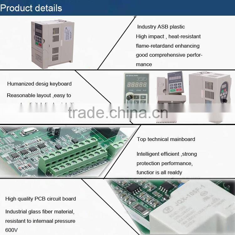 0.75kw single phase 0-400hz heavy duty vfd frequency inverter for ac motor