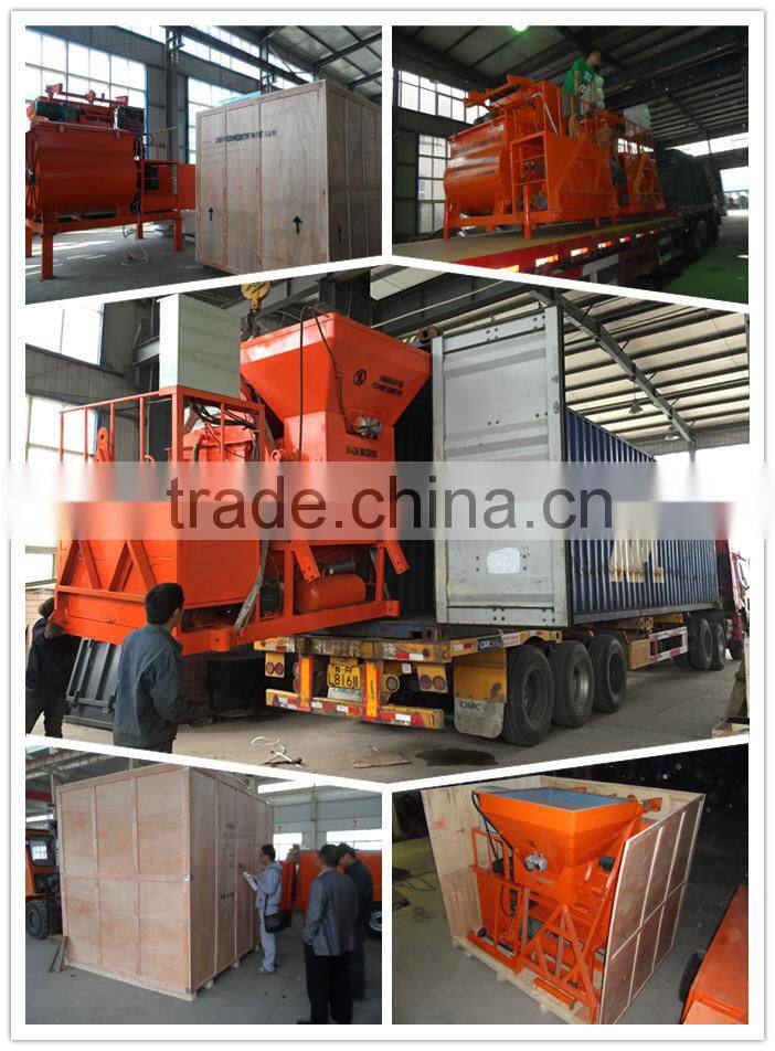 Foam cement mixing and blending machine with foam generator