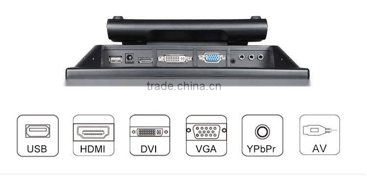 10 inch lcd panel tft display hdmi dvi vga ypbpr input multi-interface monitor