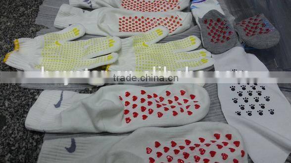 flat screen printing machine for sock with anti slip silicone ink