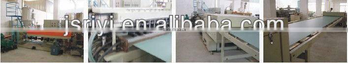 Diagonal Mono-Layer sheet plastic extrusion machine