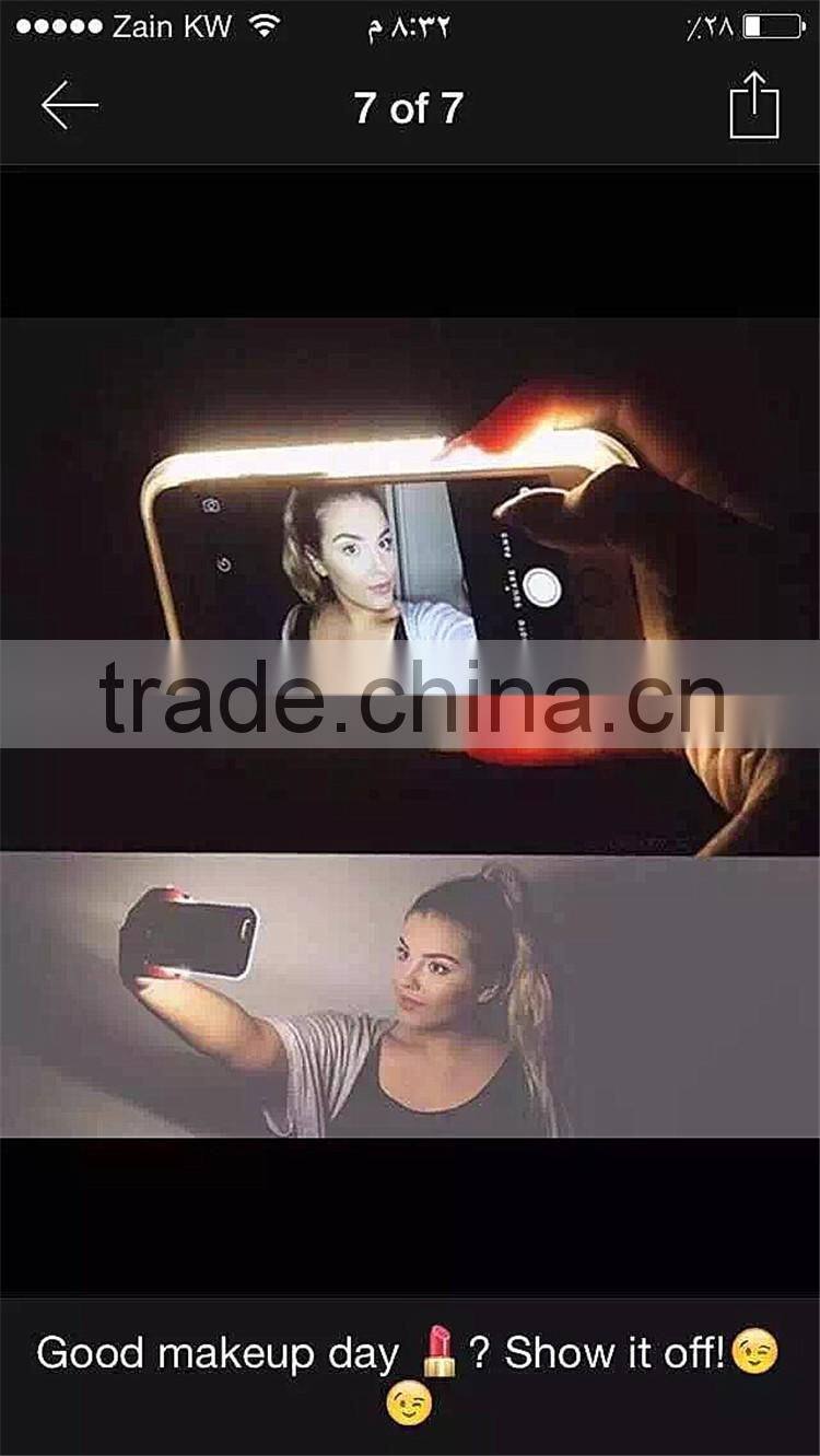 3d printer manufacturer china high quality LED lumee pc phone case for iphone 6s 7 for huawei P9 for iphone 7 for samsung S7
